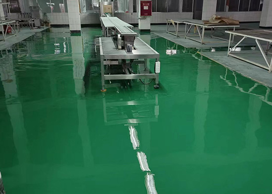 李白故里酒厂包装线防静电地坪漆